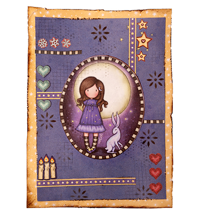 GOR-ES-SET03 - Gorjuss - Paper, stickers & glitter Gorjuss Essentials nr.03 - Paper Set - Detail 5