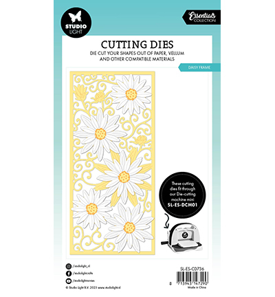 SL-ES-CD736 - StudioLight - Daisy frame Essentials nr.736 - Fleurs - Detail 1