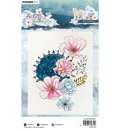 SL-AW-STAMP583 - StudioLight - Icy florals Artic Winter nr.583 - Tampons Studio Light - Detail 1 SL-AW-STAMP583 - StudioLight - Icy florals Artic Winter nr.583 - Tampons Studio Light - Detail 1