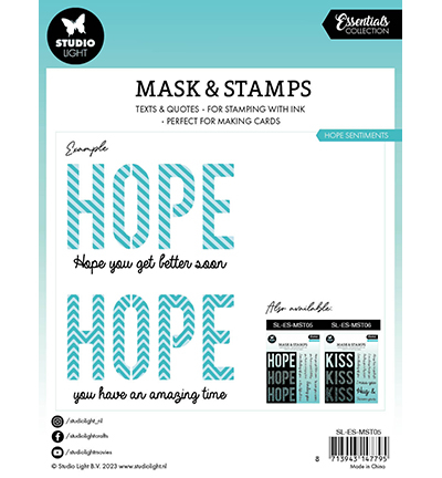 SL-ES-MST05 - StudioLight - Hope sentiments Essentials nr.05 - Set Stamp and Mask - Detail 1