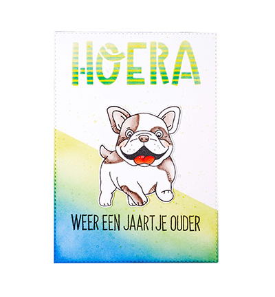 CCL-FR-STAMP580 - CraftLab - Buddy Friendz nr.570 - Wooden Stamps - Detail 1