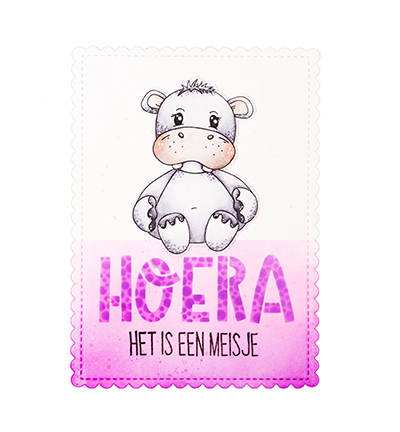 CCL-FR-STAMP581 - CraftLab - Henri Friendz nr.570 - Wooden Stamps - Detail 1