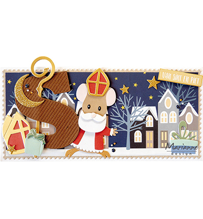 COL1437 - Marianne Design - Eline's mice family - Collectables - Detail 12