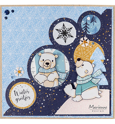 LR0839 - Marianne Design - Layout circles by Marleen - Layout - Detail 8