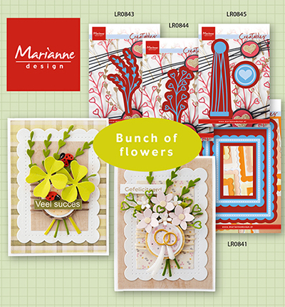 LR0844 - Marianne Design - Open heart sprig - Armour - Detail 3