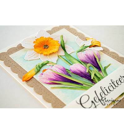 LR0847 - Marianne Design - Tiny's Daffodil XL - Fleurs - Detail 7
