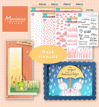 PS8151 - Marianne Design - Hearts - Amour - Detail 2