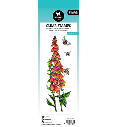SL-ES-STAMP586 - StudioLight - Fox glove Essentials nr.586 - Fleurs - Detail 1