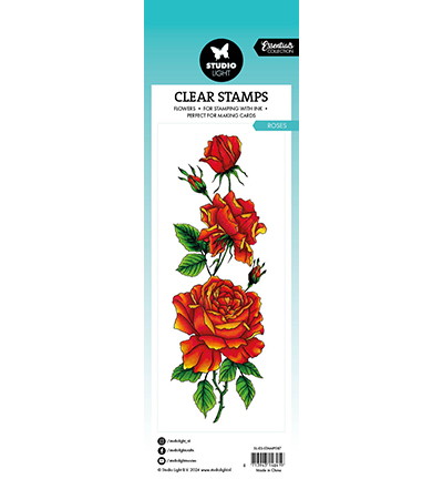 SL-ES-STAMP587 - StudioLight - Roses Essentials nr.587 - Fleurs - Detail 1