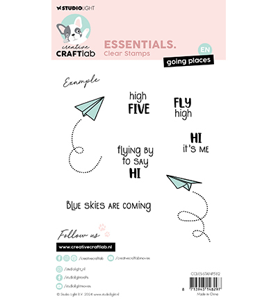 CCL-ES-STAMP582 - CraftLab - Going places Essentials nr.582 - Textes - Detail 1