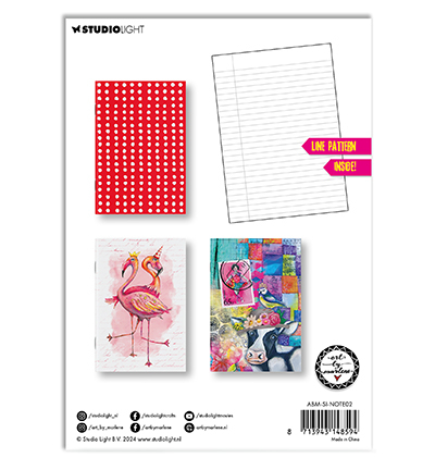 ABM-SI-NOTE02 - Art by Marlene - Notebook Set of 3 Signature Collection nr.02 - Notebook - Detail 1