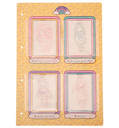 GOR-BK-SS05 - Gorjuss - Storage Sheet Gorjuss - Be Kind no. 17-20 nr.05 - Recharges - Detail 1