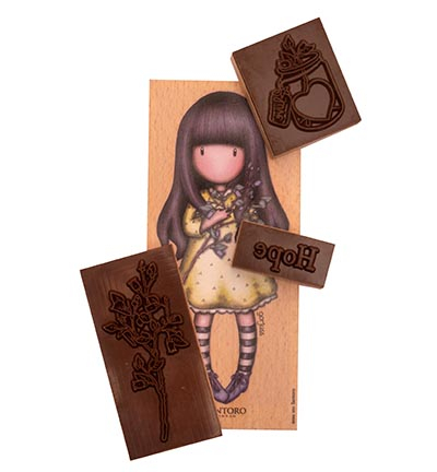 GOR-BK-STAMP578 - Gorjuss - Be Kind Hope nr.578 - Wooden Stamps - Detail 1