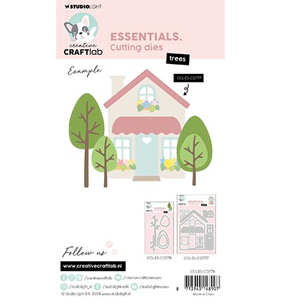 CCL-ES-CD778 - CraftLab - Trees Essentials nr.778 - Arbres, Plantes - Detail 1