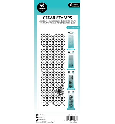 SL-ES-STAMP619 - StudioLight - Hive background Essentials nr.619 - Nid d'abeille - Detail 1