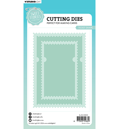 SL-SS-CD800 - StudioLight - Ticket Shape Sweet Stories nr.800 - Cadres, Etiquettes, Billets - Detail 1