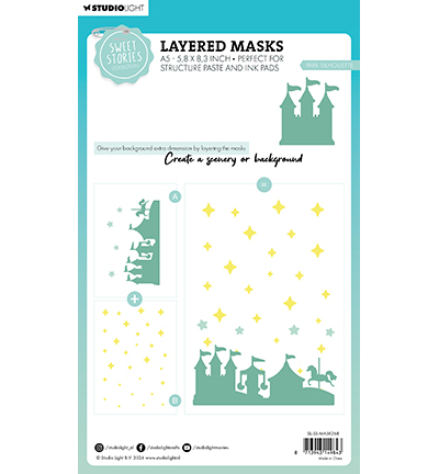 SL-SS-MASK268 - StudioLight - Park Silhouette Sweet Stories nr.268 - Général - Detail 1