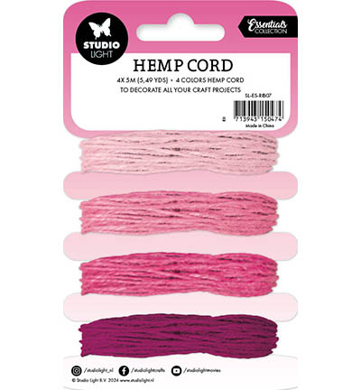 SL-ES-RIB07 - StudioLight - Shades of pink Consumables nr.07 - Hemp Cord - Detail 1