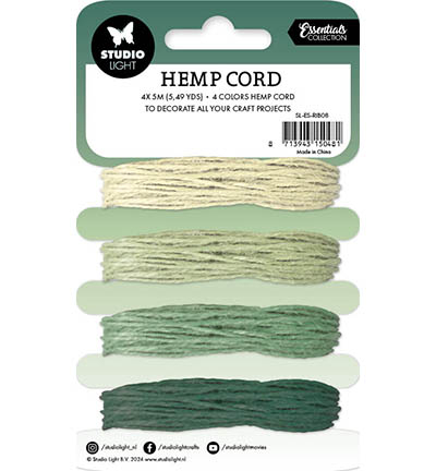 SL-ES-RIB08 - StudioLight - Shades of green Consumables nr.08 - Hemp Cord - Detail 1