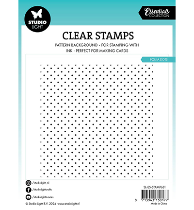 SL-ES-STAMP631 - StudioLight - Polka dots Essentials nr.631 - Fond - Detail 1
