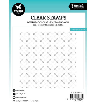 SL-ES-STAMP632 - StudioLight - Twinkle pattern Essentials nr.632 - Tampons Essentials - Detail 1 SL-ES-STAMP632 - StudioLight - Twinkle pattern Essentials nr.632 - Tampons Essentials - Detail 1
