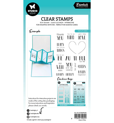SL-ES-STAMP636 - StudioLight - Pop-up cards Essentials nr.636 - Pop-up - Detail 1
