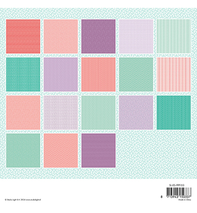 SL-ES-PPP153 - StudioLight - Background designs Essentials nr.153 - Pattern paper pad - Detail 1