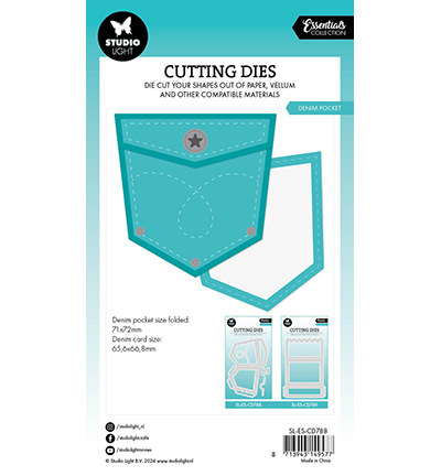 SL-ES-CD788 - StudioLight - Denim pocket Essentials nr.788 - Denim Pocket - Detail 1