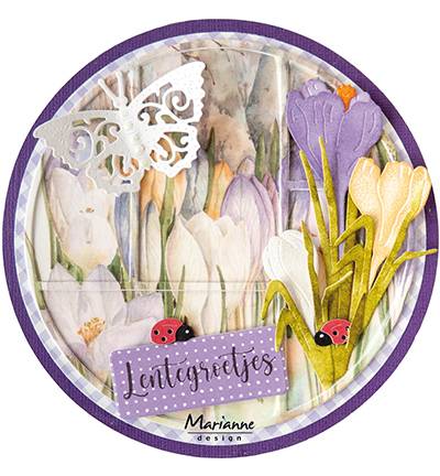 MB0214 - Marianne Design - Mattie's Mooiste Spring Garden XL - Mattie - Detail 1