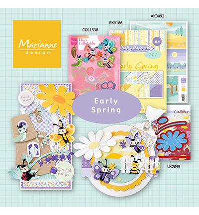 COL1538 - Marianne Design - Eline's Butterfly Family - Papillons, insectes - Detail 5