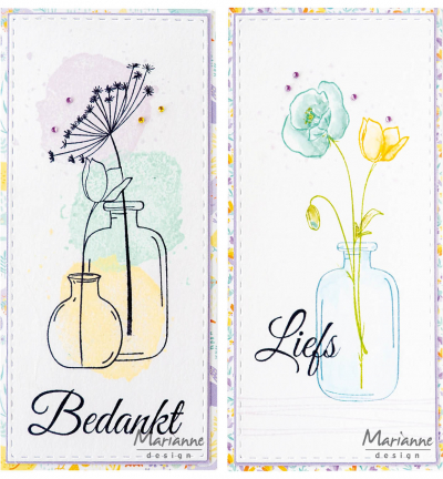 CS1159 - Marianne Design - Silhouette Art, Tulip - Silhouette  - Detail 3