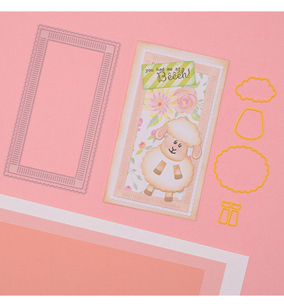 SD307 - Nellie's Choice - Sheep - Pâques - Detail 1