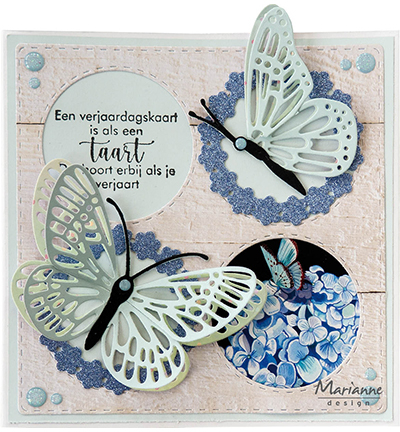LR0855 - Marianne Design - Tiny's flying Butterfly - Papillons, insectes - Detail 5