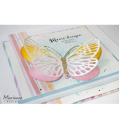 LR0856 - Marianne Design - Tiny's resting Butterfly - Papillons, insectes - Detail 6