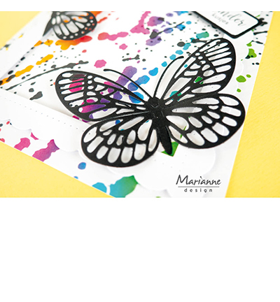 LR0856 - Marianne Design - Tiny's resting Butterfly - Papillons, insectes - Detail 7