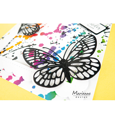 LR0856 - Marianne Design - Tiny's resting Butterfly - Papillons, insectes - Detail 9