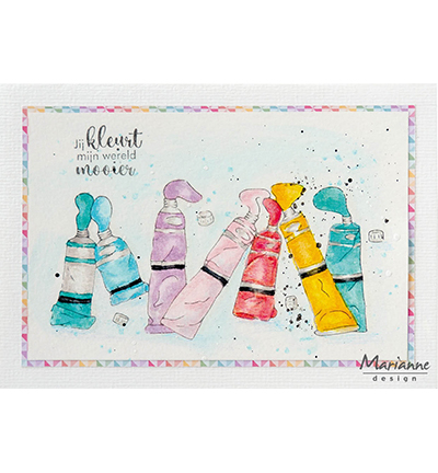 TC0923 - Marianne Design - Tiny's Borders - Paint tubes - Dessin/écriture - Detail 3
