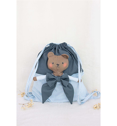4485-01 - Stafil - Fabric Kids Bag, Teddy - Coccolini - Detail 1