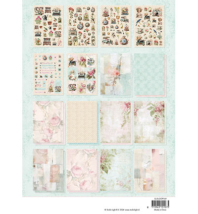 SL-ES-DCPP169 - StudioLight - Paper Pad Shabby chic Essentials nr.169 - DIY Block - Detail 1