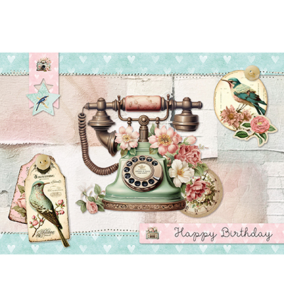 SL-ES-DCPP169 - StudioLight - Paper Pad Shabby chic Essentials nr.169 - DIY Block - Detail 2