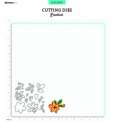SL-ES-CD812 - StudioLight - Layered - Hibiscus Essentials nr.812 - Layered Dies - Detail 3 SL-ES-CD812 - StudioLight - Layered - Hibiscus Essentials nr.812 - Layered Dies - Detail 3