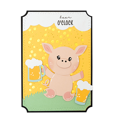 CCL-FR-STAMP660 - CraftLab - EN cheers Friendz nr.660 - Textes - Detail 2