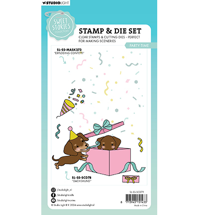 SL-SS-SCD79 - StudioLight - Party time Sweet Stories nr.79 - Fête - Detail 1