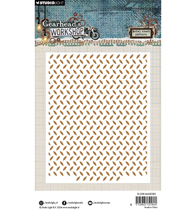 SL-GW-MASK280 - StudioLight - Metal sheet Gearhead's Workshop nr.280 - Général - Detail 4