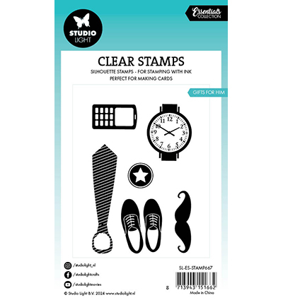 SL-ES-STAMP667 - StudioLight - Gifts for Him Essentials nr.667 - Silhouette  - Detail 2
