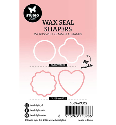 SL-ES-WAX22 - StudioLight - Shapers Scallop & heart Essentials Tools nr.22 - Wax Shapers - Detail 2