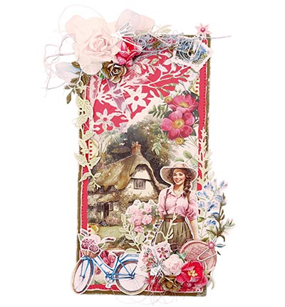 JMA-WAF-CD828 - Jenine's - Wildflower slimline Wild & Free nr.828 - Slimline - Detail 2