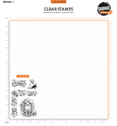 SL-GR-STAMP682 - StudioLight - Snowy winter times Grunge Collection nr.682 - Noël, hiver - Detail 2