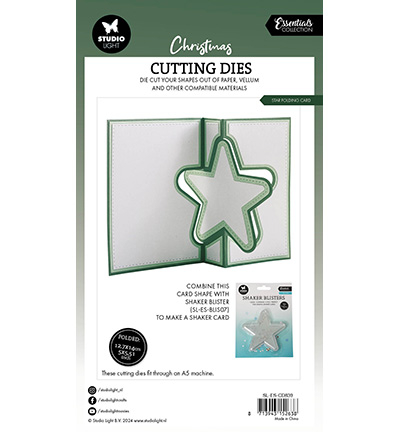 SL-ES-CD839 - StudioLight - Star folding card Essentials nr.839 - Matrices Essentials - Detail 2 SL-ES-CD839 - StudioLight - Star folding card Essentials nr.839 - Matrices Essentials - Detail 2