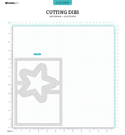 SL-ES-CD839 - StudioLight - Star folding card Essentials nr.839 - Matrices Essentials - Detail 3 SL-ES-CD839 - StudioLight - Star folding card Essentials nr.839 - Matrices Essentials - Detail 3